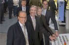Opening event of the finishing line in the Wood Wool Plant in Simbach, Germany